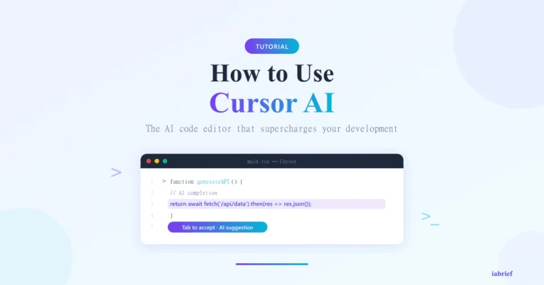 Cursor AI Tutorial: How to Use the AI-Native Code Editor