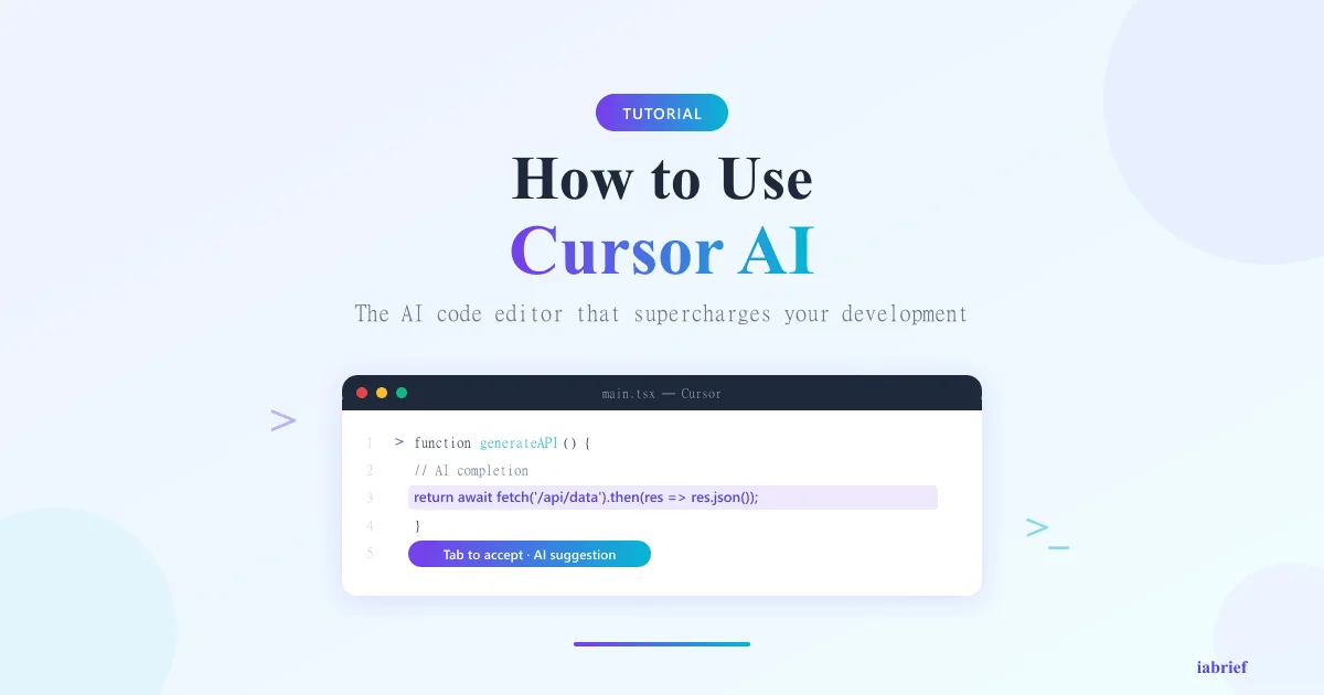 Cursor AI Tutorial: How to Use the AI-Native Code Editor