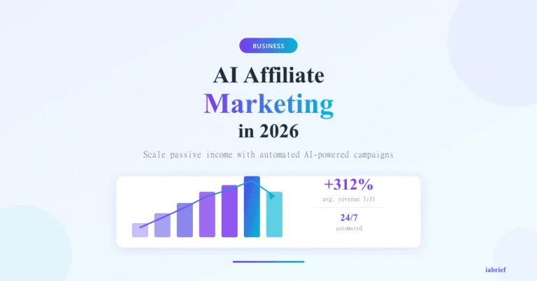 Dashboard of monthly earnings from AI affiliate programs in 2026