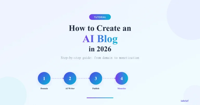 How to create an AI blog in 2026 that ranks on Google