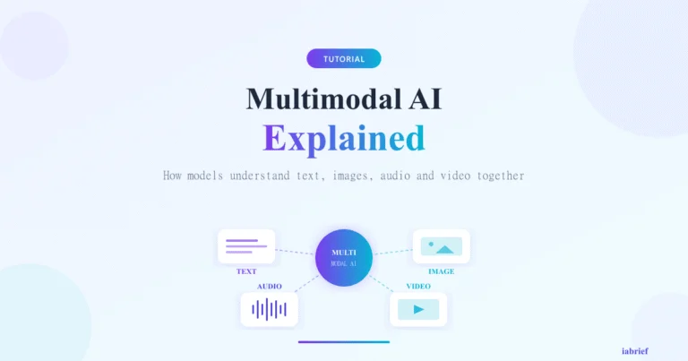 Multimodal AI — how it works in 2026
