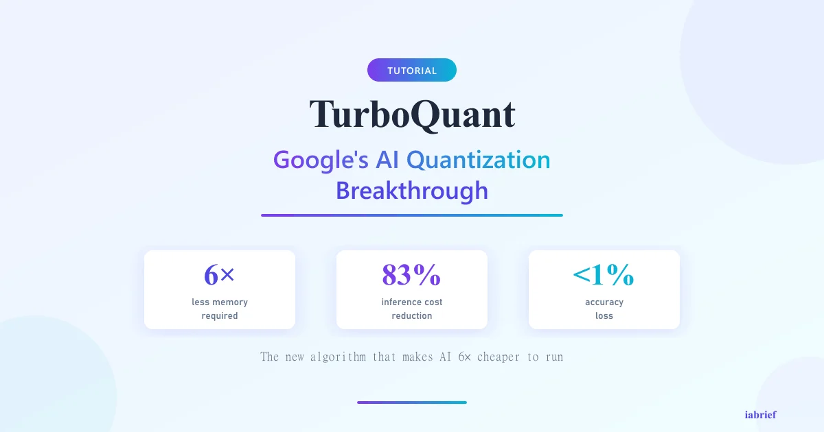 TurboQuant — Google's AI cost-barrier breakthrough in 2026