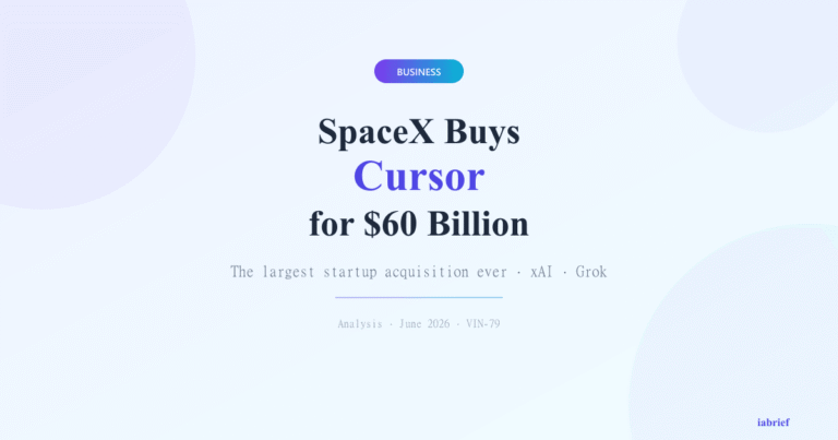 SpaceX Buys Cursor for $60 Billion: The Largest Startup Acquisition Ever — and What It Reveals